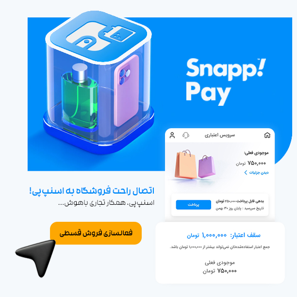 اسنپ پی و فروشگاه ساز باهوش